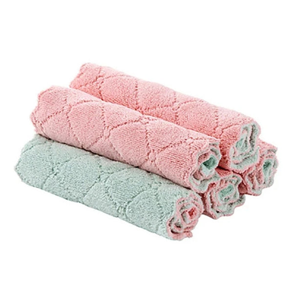 Reusable Microfiber Kitchen Towel - 8 Set